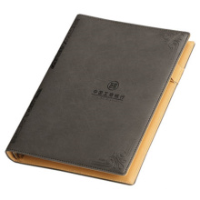 Diseño de moda personalizada PU cuero Hardcover Notebook Printing